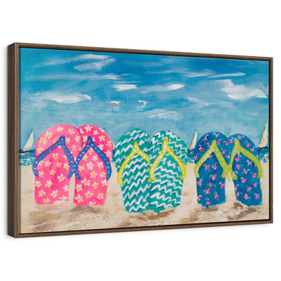 Flip Flops In The Sand