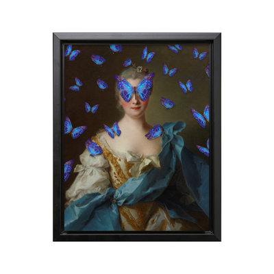 Portrait altéré de madame de La Porte