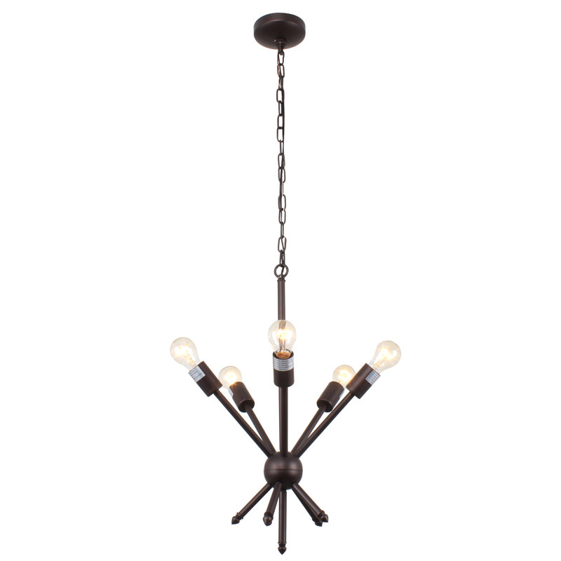 Lustre sphère 5 lumières spoutnik Stevenage