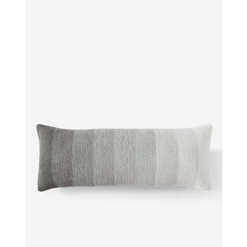 Ombre Lumbar Pillow Cover & Insert, Granite Ombre