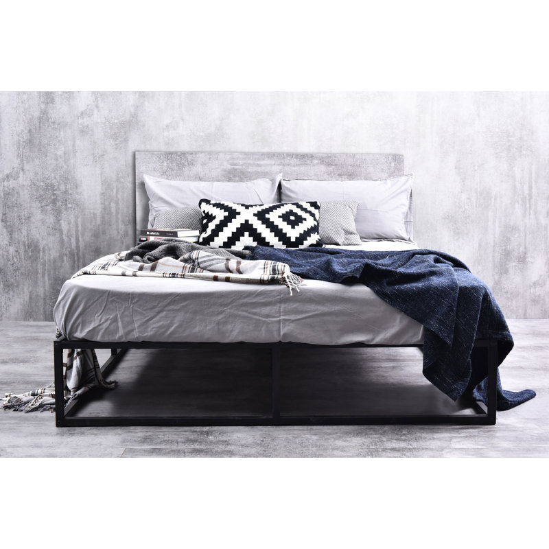 Hednesford Open-Frame Bed, Iron Slate