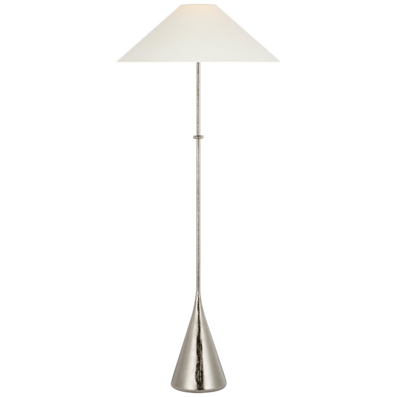 Zealous Floor Lamp, Museum Nickel