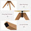 Chaise d'appoint pivotante l 23 po Heijo-70982246