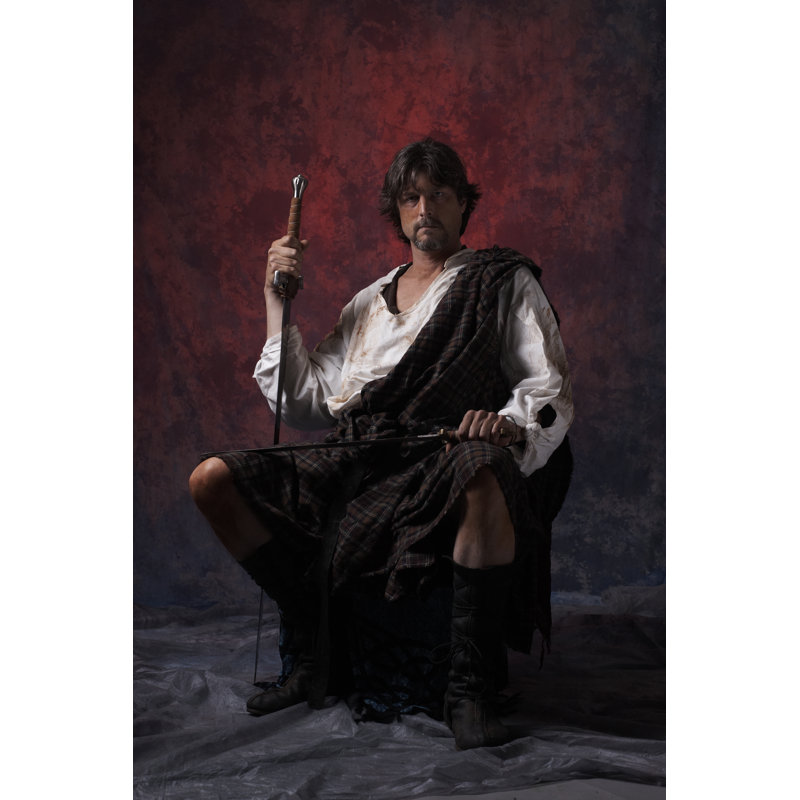 Highlander by Simongrifix - Wrapped Canvas Print, 30cm H x 20cm W