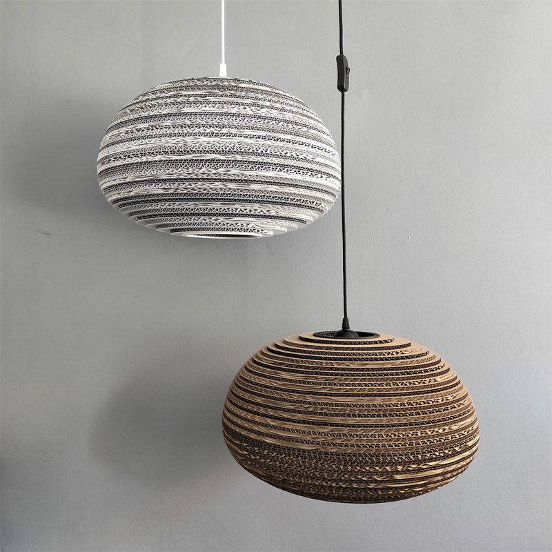 Stanstead 1 - Light Brown Geometric Pendant