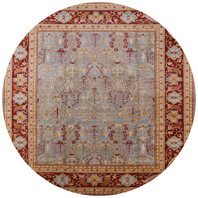 Tapis oriental rouge / orange Naewe