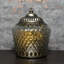Silver LED Moroccan Style Lantern