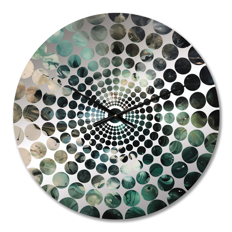Jacquelene - Horloge murale géométrique abstraite, Petit