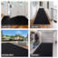 Tapis de couloir pour couloir ou cuisine avec envers en caoutchouc noir 5 pi x 12 pi-1698378076
