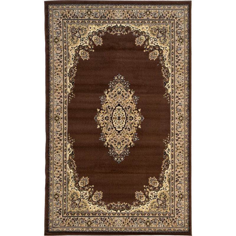 Oriental Area Rug, Rectangle 66 x 91cm