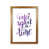 Honey Oak Frame