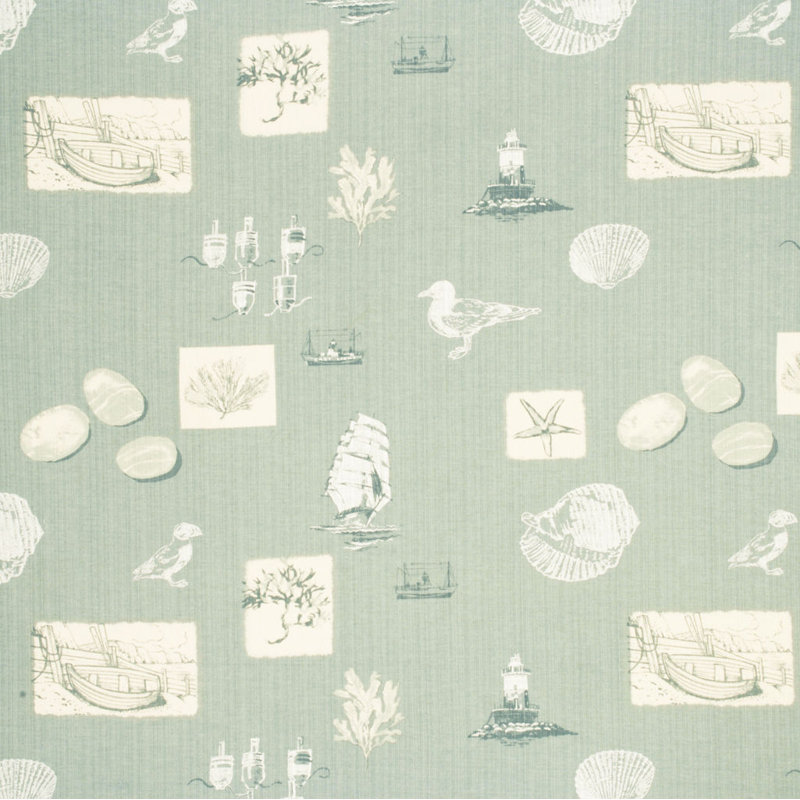 Sennen Performance Fabric, Pale Aqua