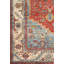Serapi Hand-Knotted Rust Lamb's Wool Area Rug