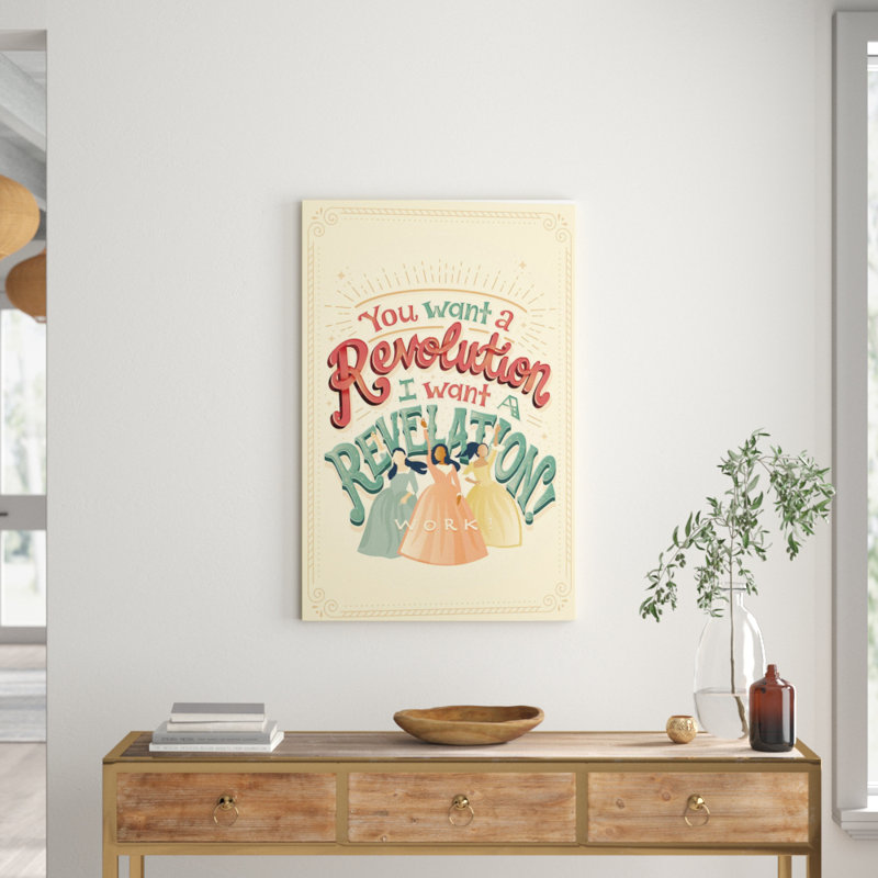Hamilton X by Risa Rodil - Wrapped Canvas Gallery-Wrapped Canvas Giclee, 101.6 cm H x 66.04 cm W x 3.175 cm D