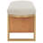 Comesana Polyester Upholstered Storage Bench-478964701