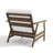 Montelongo Solid Teak Wood Outdoor Lounge Chairs With Cushions-995016650-995016651
