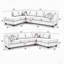 Canapé modulaire (sans repose-pieds)-750305888