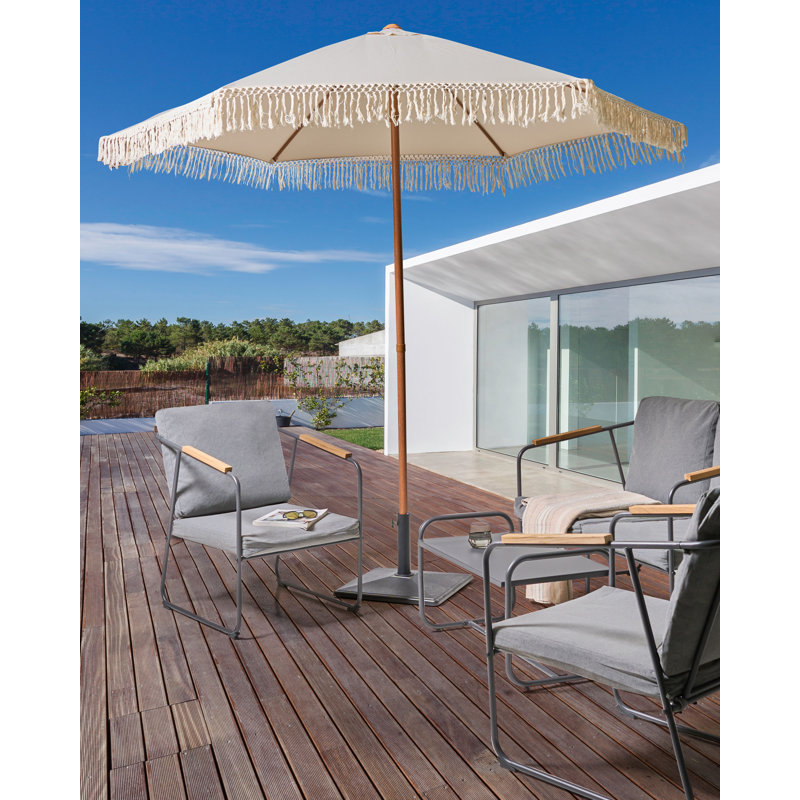 258cm Market Parasol, Beige