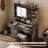 Farmhouse Makeup Vanity Desk with Sliding Mirror-1861734211