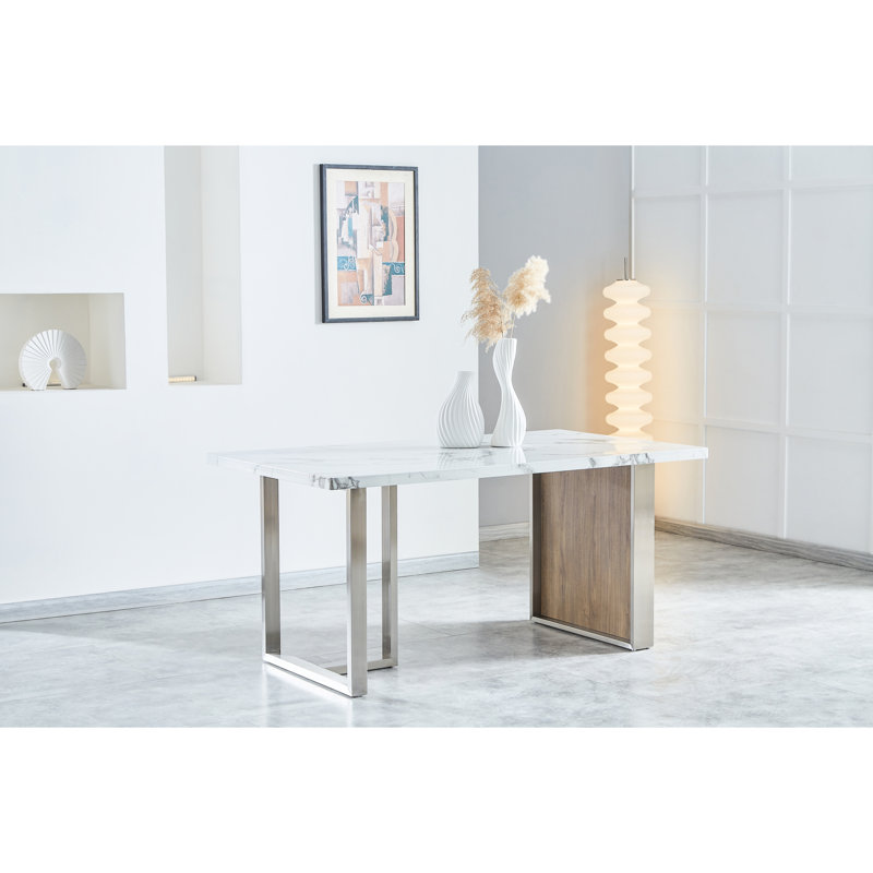 Table de salle à manger rectangulaire Luxury Luxury