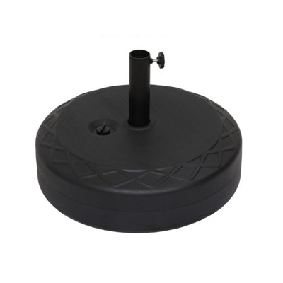 Base de parasol autoportante en PEHD
