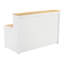 Buariki Rectangle Synthetic Laminate Reception Desk-1375435510