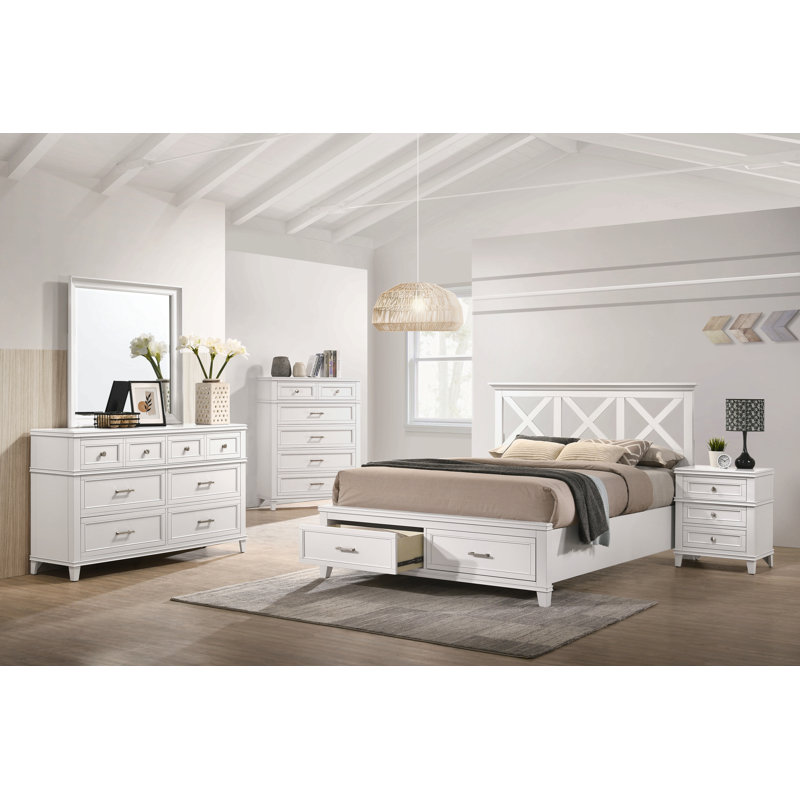 Miroir carré blanc, Blanc