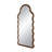 30X1.5X55" Arch Wood Mirror With Unique Frame