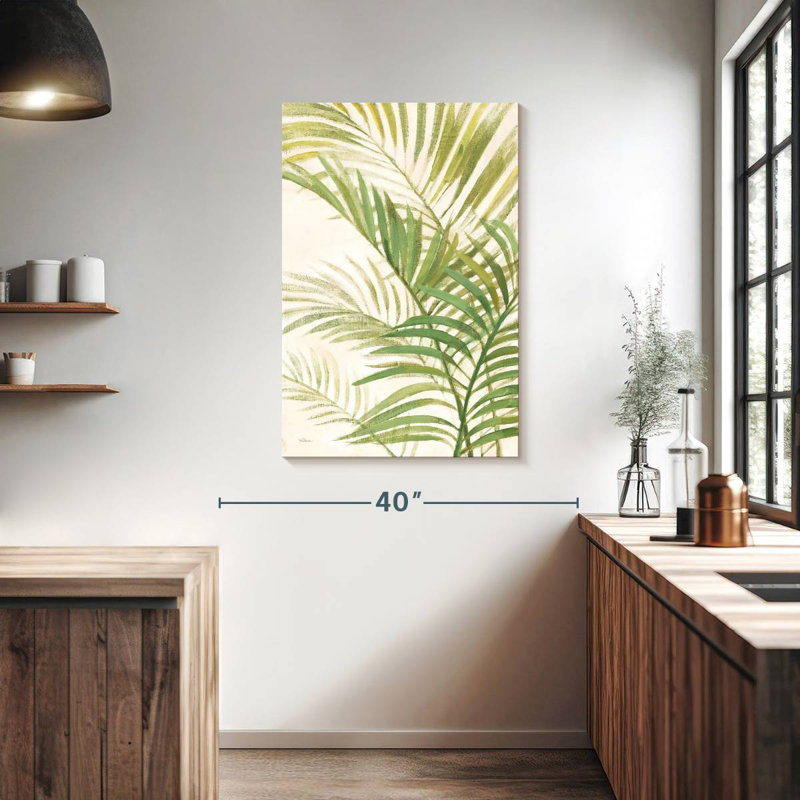 Harnek Palms I Bright, 39" H x 26" W