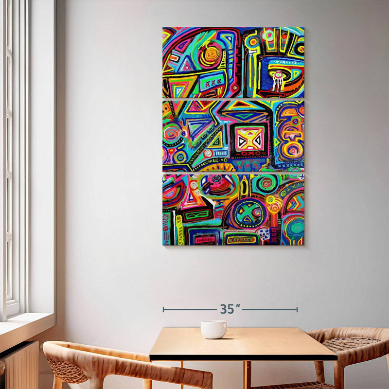 Avery Machine Against The Rage, 65" H x 42" W