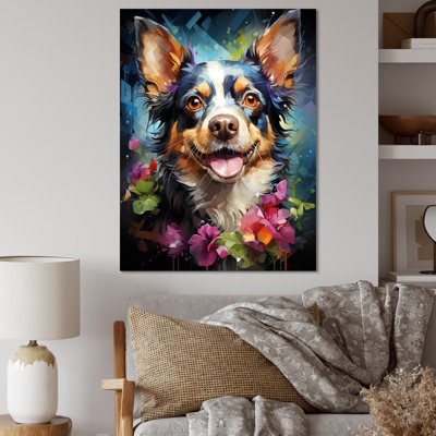 Chihuahua charisme sur toile