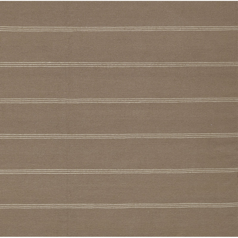Hand Tufted Striped Area Rug in Brown, Rectangle 10' x 14'
