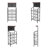 4-Tier Rolling Kitchen Storage Cart