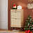 Boho Natural Rattan Shoe Storage Cabinet