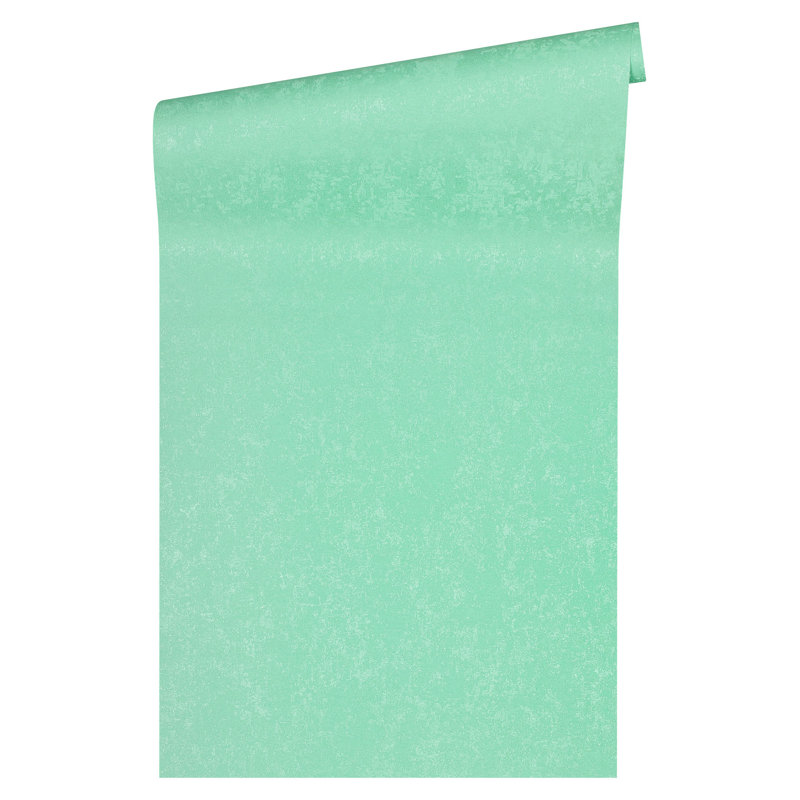 Fredrikk 10.05m x 70cm Matte Wallpaper Roll, Green/Silver