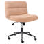 Beliani CATLIN Teddy and Boucle Office Chair-114415703