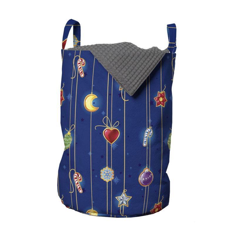 Fabric Laundry Bag with Handles