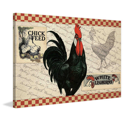 Chick Feed - Wrapped Canvas Print