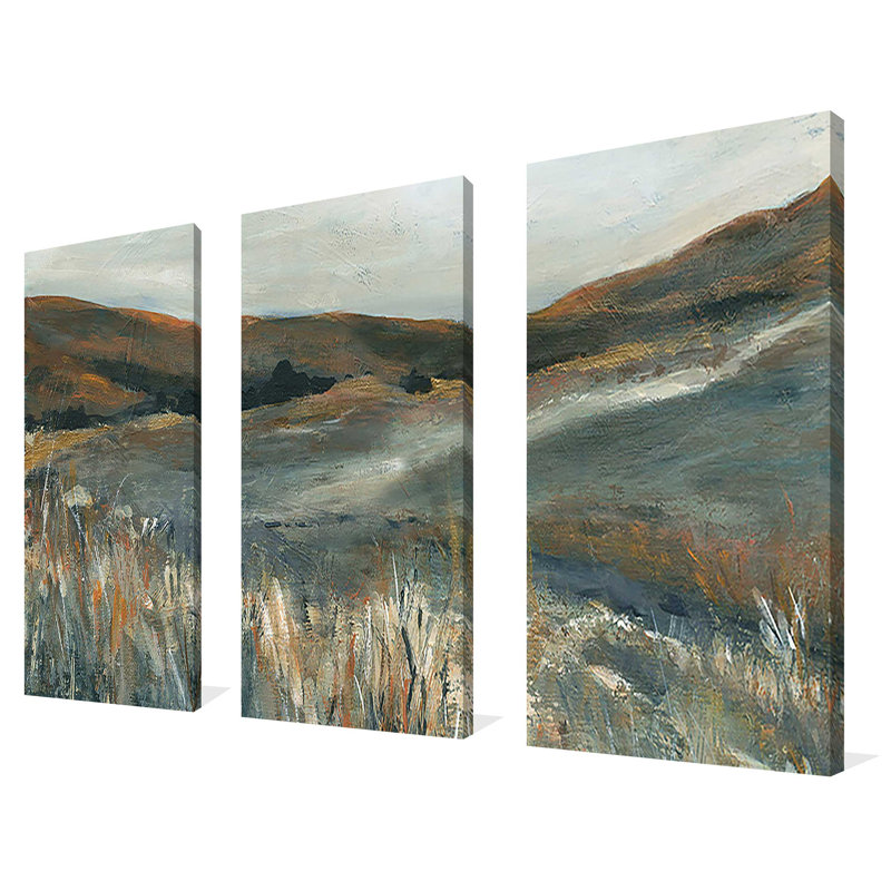 «Copper Sunset», reproduction sur toile 3 pièces, H 32 po x l 48 po x P 1 po