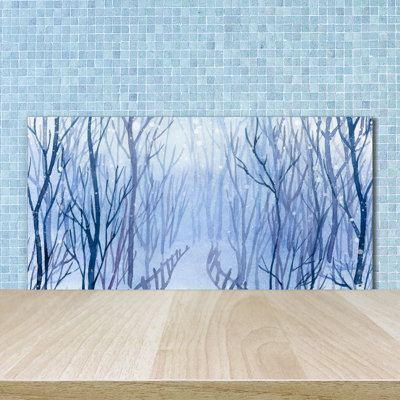 Loftur 50cm W x 100cm L Glass Peel and Stick Panel