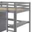 Lit mezzanine double avec bureau, tablettes et tiroirs-1134211514