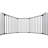 6-Panel Metal Adjustable Pet Gate-1544662633