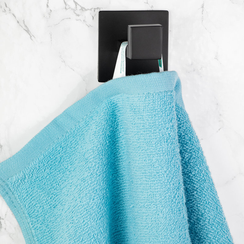 Midweight Fingertip Towel, Aqua, 30cm W x 50cm L