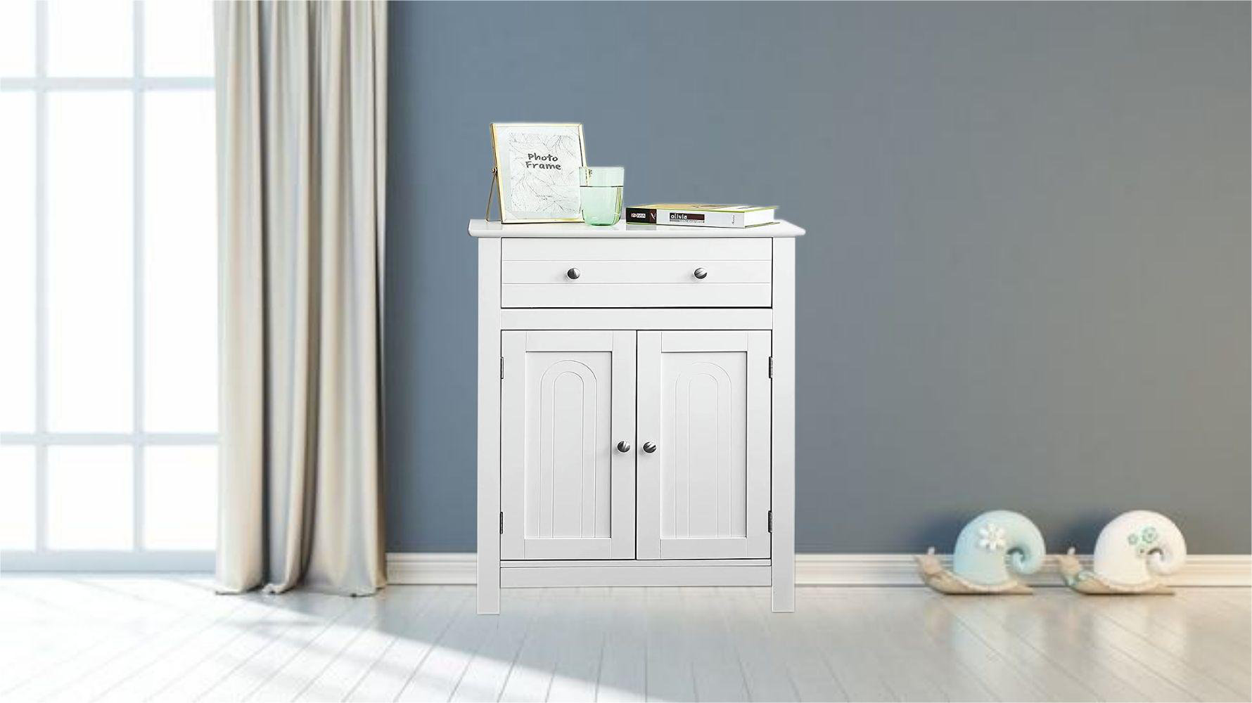 Winston Porter Haimi Freestanding Bathroom Cabinet | Wayfair