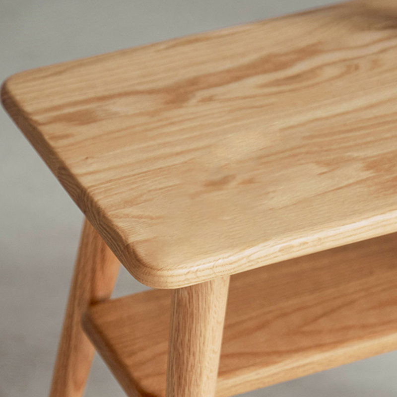 Banc rembourré brun