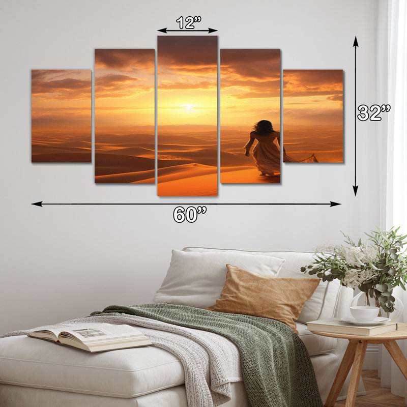 Desert Oasis I Landscape & Nature Wall Decor on Metal