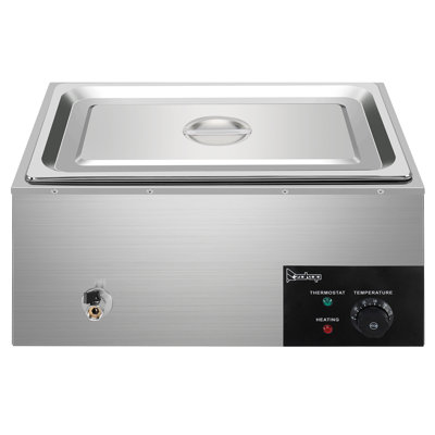 21. Qart Stainless Steel Single Plate Heating Food Warmer