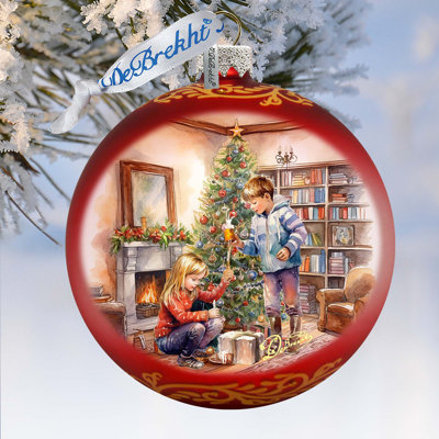 5.5'' Glass Ball Ornament