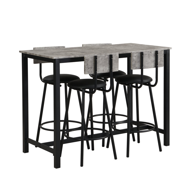 Adalinn 4 - Person Dining Set