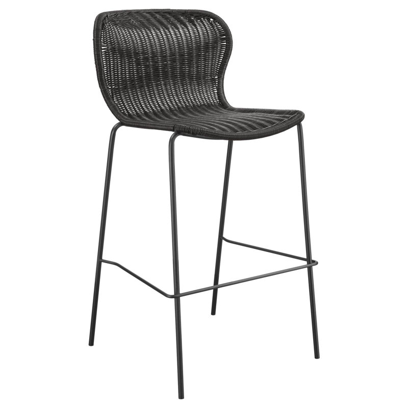 Fagerlund Counter Stool with Metal Frame, Bar Stool (30” Seat Height)